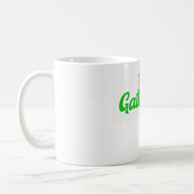 Classical white mug, 325 ml coffee mug (Left)