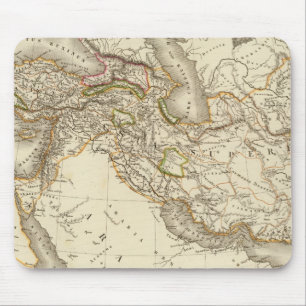 Classical World Eastern Hemisphere Map Mouse Mat