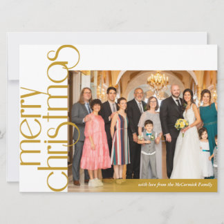 Classically Elegant Christmas Card