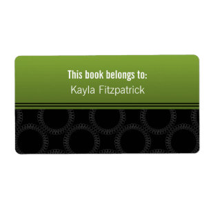 Classically Elegant Circles Bookplates
