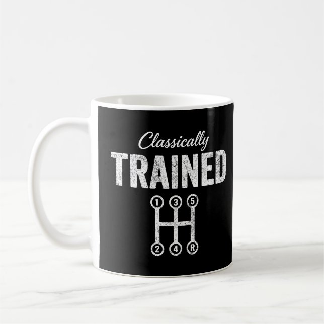 Classically Trained Coffee Mug (Left)