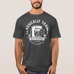 Classically Trained Gamer Retro Old School 80s Arc T-Shirt