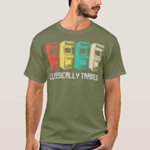 Classically Trained Gamer Vintage Retro Gaming T-Shirt
