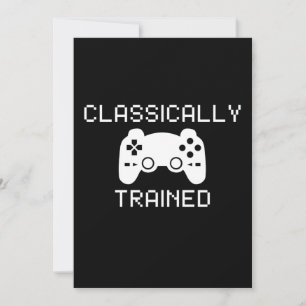 CLASSICALLY TRAINED INVITATION
