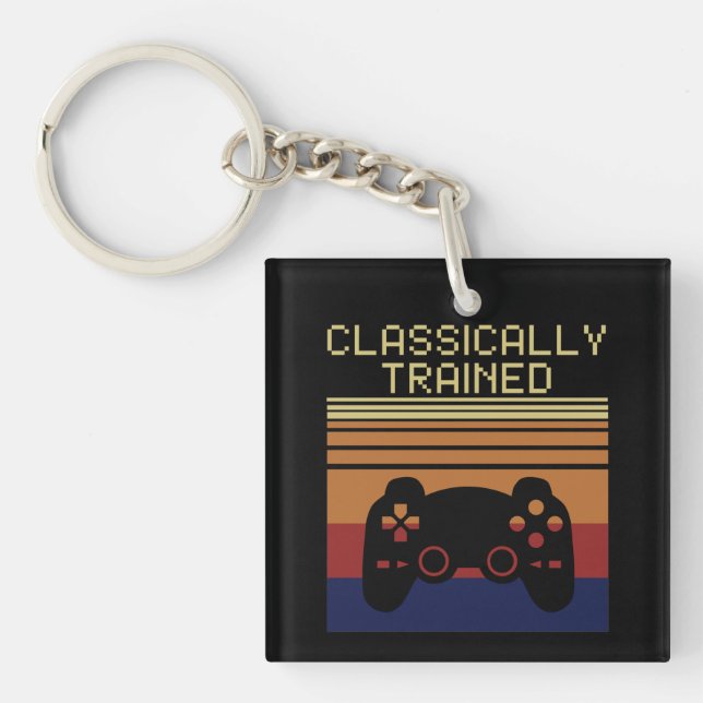 CLASSICALLY TRAINED KEY RING (Front)