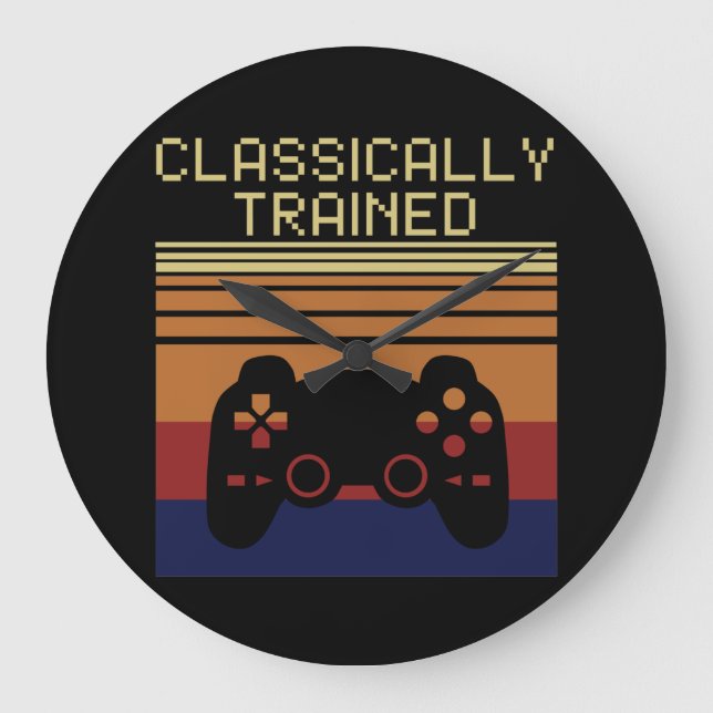 CLASSICALLY TRAINED LARGE CLOCK (Front)