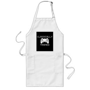 CLASSICALLY TRAINED LONG APRON