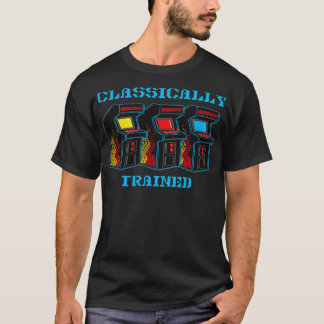 Classically Trained Video Arcade Game Retro 80s T-Shirt