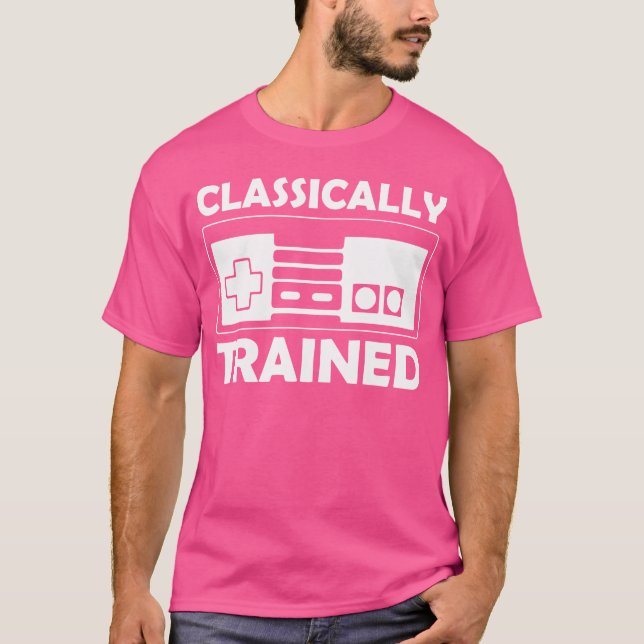 Classicallyrained Game funny T-Shirt (Front)