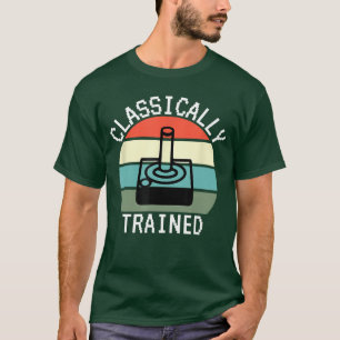 Classicallyrained Gaming Joystick Funny Video Game T-Shirt