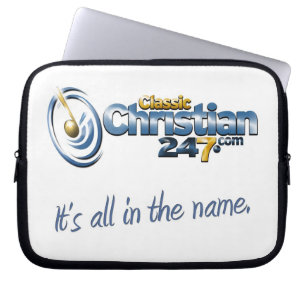 ClassicChristian247.com Laptop Bag