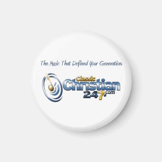ClassicChristian247.com Magnet (Front)