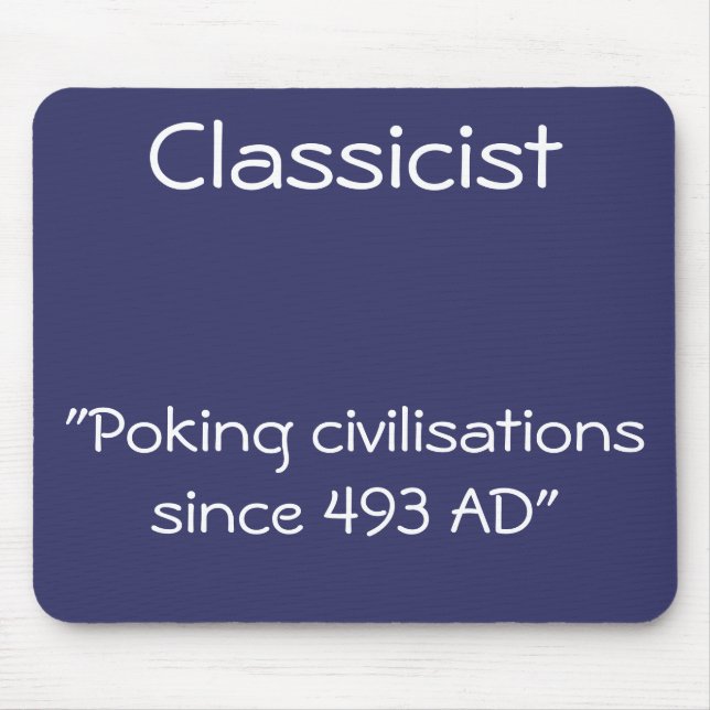 Classicist mousemat (Front)
