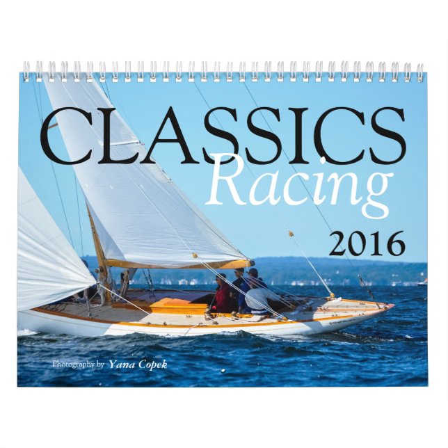 Classics Racing 2016 Calendar (Cover)