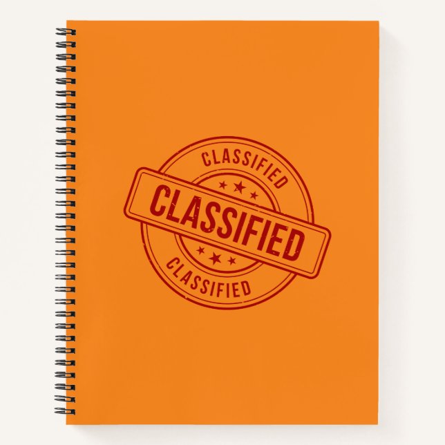 Classified journal  (Front)