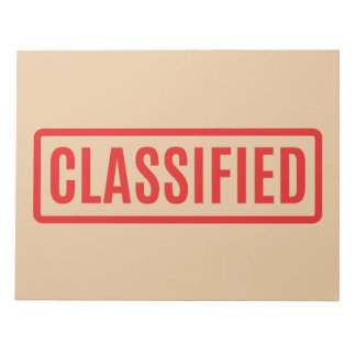 Classified Notepad