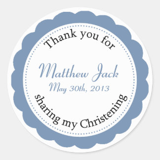 Christening Stickers | Zazzle.co.uk