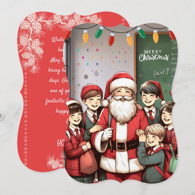 CLASSMATE CHRISTMAS GREETING (Front/Back)