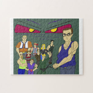 classmates anime inspired  jigsaw puzzle