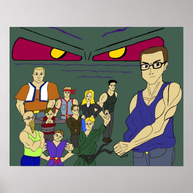 classmates anime inspired  poster (Front)