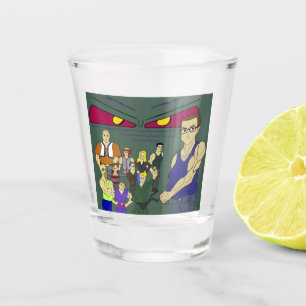 classmates anime inspired  shot glass