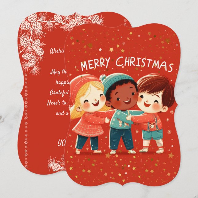 Classmates Christmas Cheer Card (Front/Back)