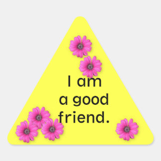 Classroom Behaviour Management triangle sticker