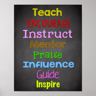 Classroom Decor, Classroom Quotes, Inspirational Poster