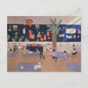 Classroom Derby 1985 Postcard