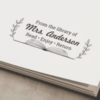 Classroom "From the library of" bookplate