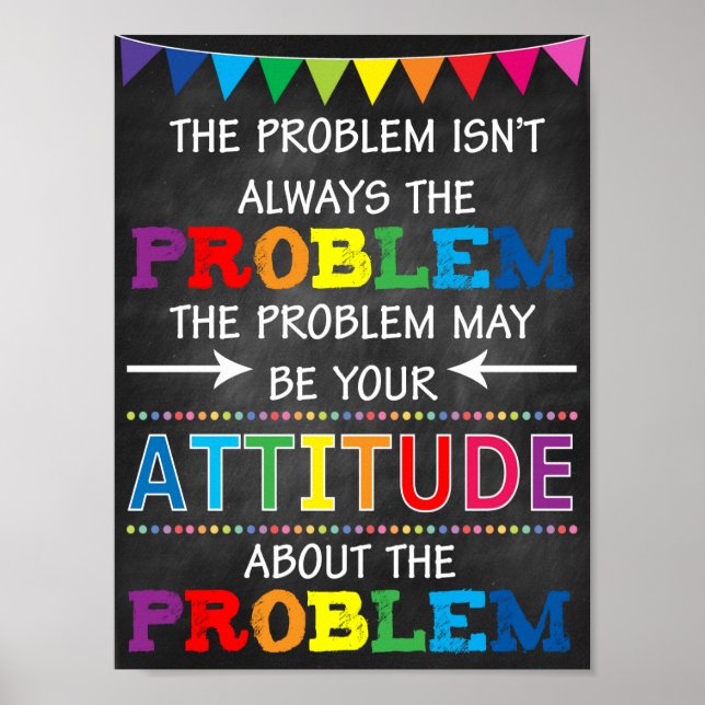 Classroom Problem Poster (Front)