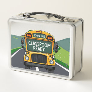 Classroom Ready - Teacher Appreciation Gift Metal Lunch Box