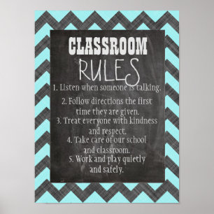 Classroom Rules Poster