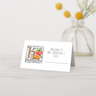 Classroom Seating Place Card