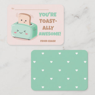 Classroom Valentine's Day Awesome Toast Card