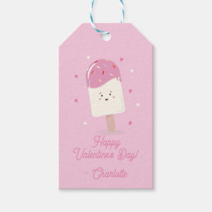 Classroom Valentine's Day Cool Popsicle Gift Tag