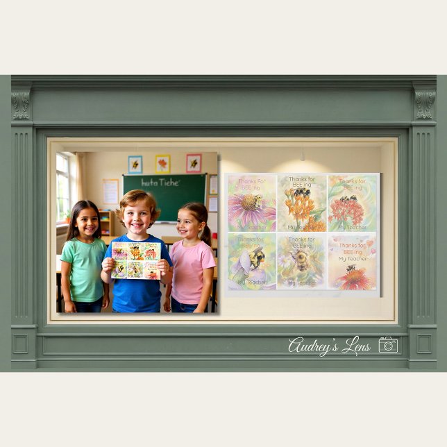 Classroom Valentines My Teacher - 6 per Sheet  Custom Letterhead (Creator Uploaded)