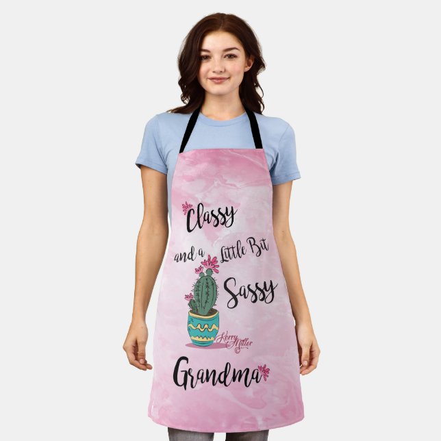Classy And A Little Bit Sassy Apron (Worn)