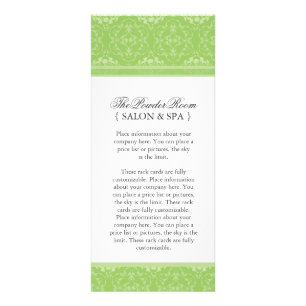 Classy and Stylish Salon and Spa Rack Card