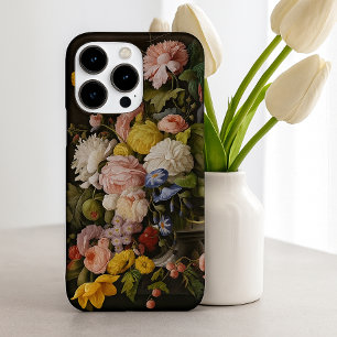 Classy Antique Floral Still Life Fine Art Painting iPhone 16 Pro Max Case