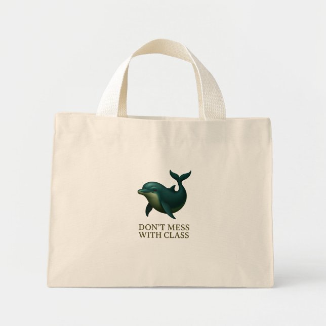 Classy Ape   Mini Tote Bag (Front)