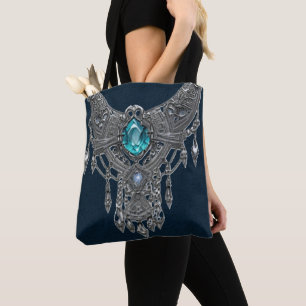 Classy Aquamarine : Tote Bag
