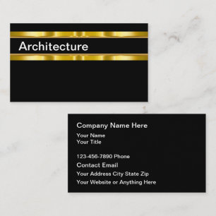 Classy Architect Modern Business Cards