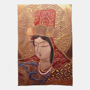 Classy Asian Woman Kitchen Towel