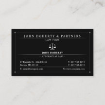Classy Attorney at Law | Lawyer Black