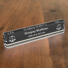 Classy Attorney Executive Desk Name Plates