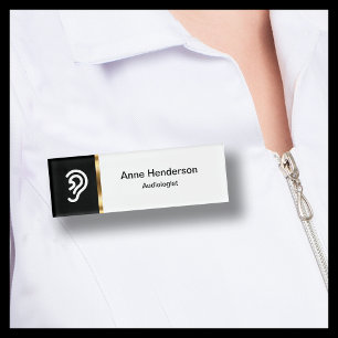 Classy Audiologist Hearing Centre Badges