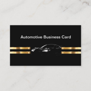 Classy Automotive Services Business Card Template