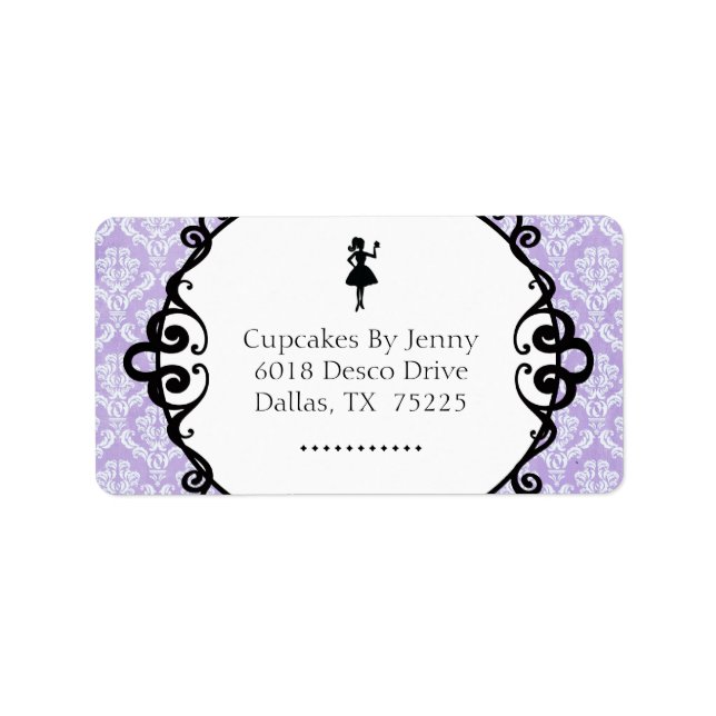 Classy Bakery Return Address Label (Front)