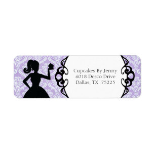 Classy Bakery Return Address Label